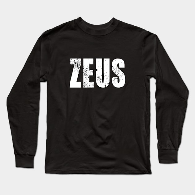 Zeus Long Sleeve T-Shirt by Jackson Lester